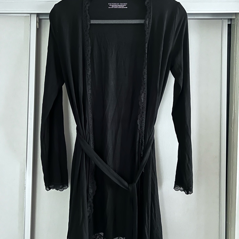 Victoria's Secret Black Robe